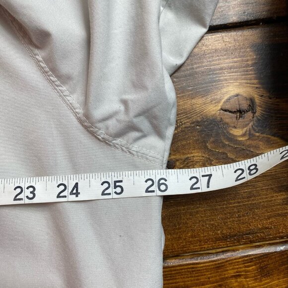 Nike Golf Pullover Windbreaker Mens size Medium Long Sleeve 1/4 Snap Elastic Hem - Picture 8 of 13